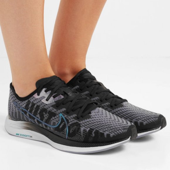 zoom pegasus turbo 2 mesh sneakers